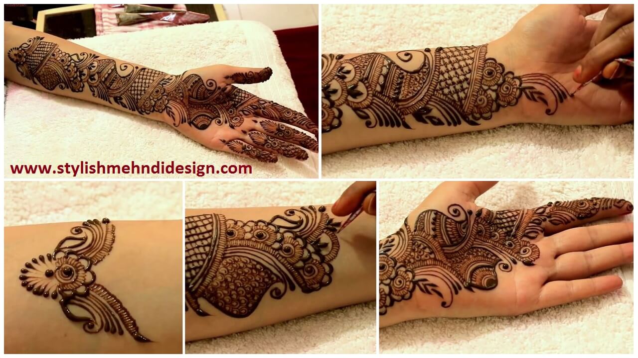 Learn Full Hand Arabic Mehndi Design Step By Step Tutorial Mehndi Designs,Simple Mehndi Tattoo Designs For Back Hand