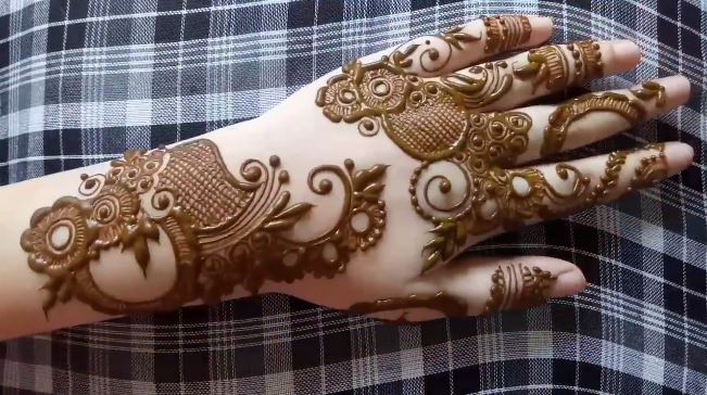 Beautiful Henna Mehndi Design - Step By Step (Tutorial) - Mehndi Designs
