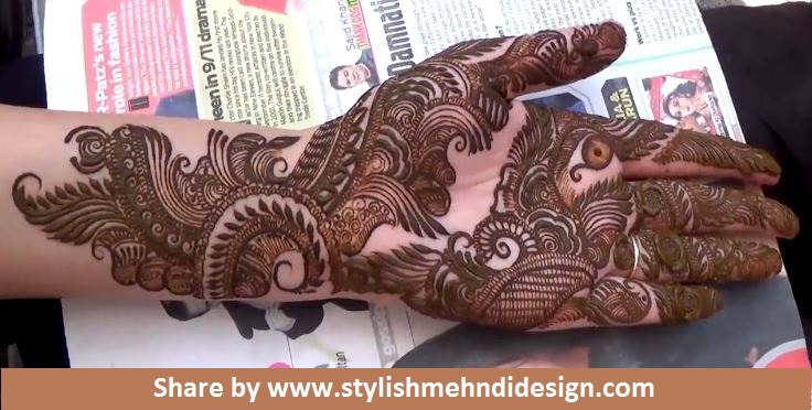 Latest Mehndi Design For Hand - Step by Step - Mehndi Designs