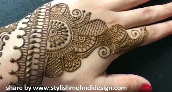New & Easy Henna Mehndi Design - Traditional Rajasthani Mehendi ...
