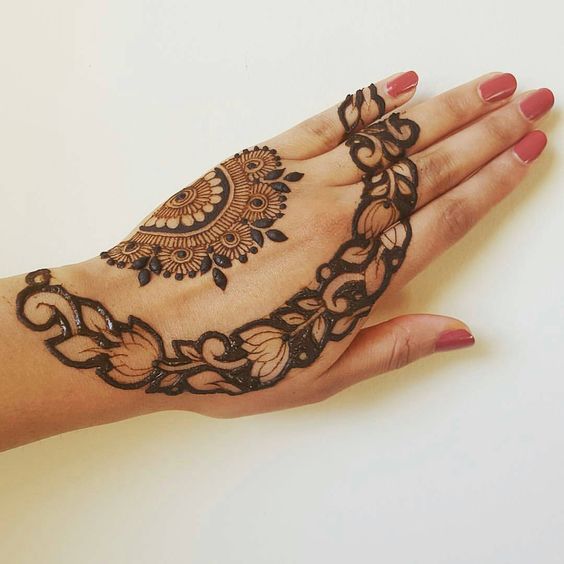 Beautiful And Easy Mehndi Designs That You Can Do By Yourself - Mehndi ...