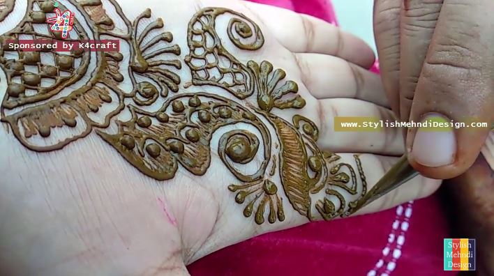 Stylish Arabic Hand Mehndi design for beginners - Mehndi Designs