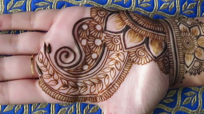 Henna Palm Design - Step By Step (Tutorial) - Mehndi Designs