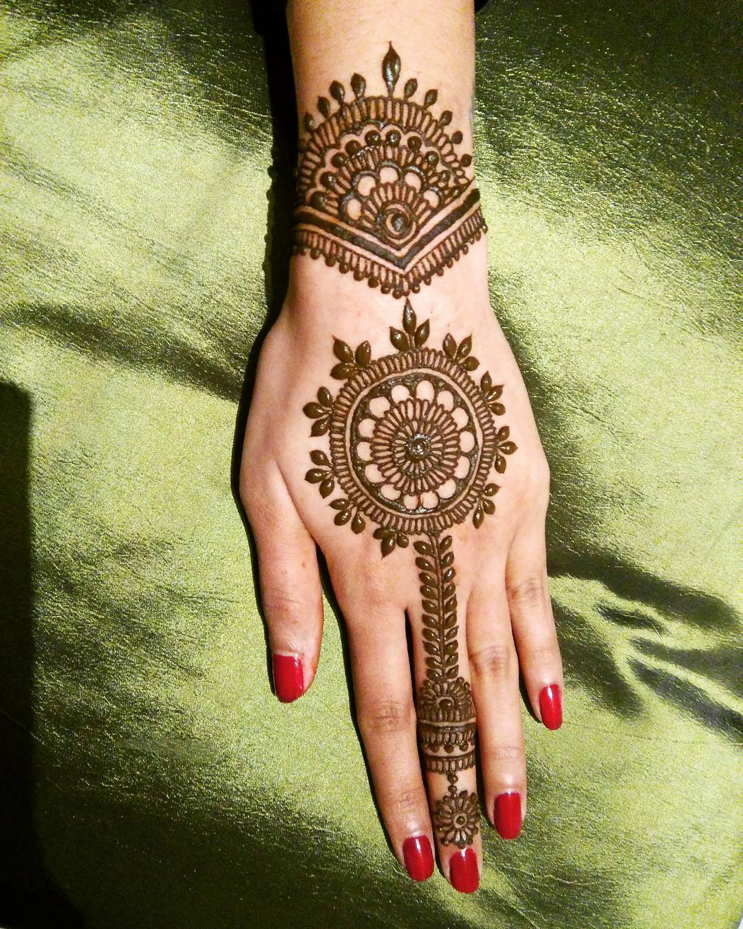 Simple Arabic Henna Mehndi Designs For Wedding - Mehndi Designs